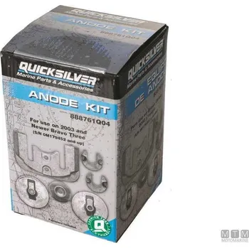 Lodní motor Quicksilver Originální sada anod Mercruiser NEW BRAVO III -888761Q04