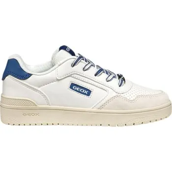 Chlapecká obuv Dětské tenisky Geox J WASHIBA B 31 Bílá, Tmavě modrá