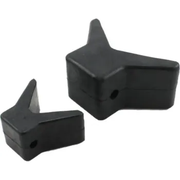 Přívěs na člun Allroundmarin V doraz z tvrdé gumy Varianta: základna 50x52mm-hřídel 10 mm
