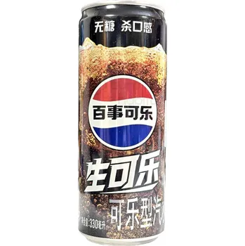 Limonáda Pepsi Sugar Free Raw 330ml CHN