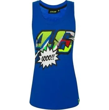 Dámské tílko Valentino Rossi VR46 POP ART modré 352316 (Velikost: XS) MCF_12445