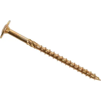 Vrut Vrut stavební talířová hlava 8x400 TX40 žlutý zinek (59208400) - Valenta ZT