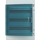 Rozvodnice nástěná, 54 Modulů, plastová průhledná dvířka, krytí IP65, řada Mistral65, včetně svorek N+PE (26 + 26) ABB 1SLM00650 (1SLM006501A1208) + dárek zdarma