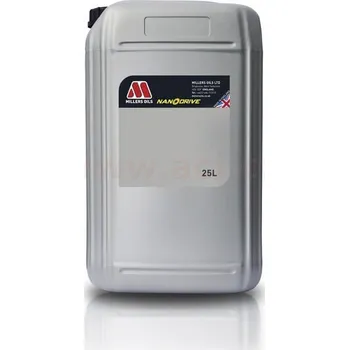 MILLERS OILS CRX LS 75w140 NT+ plně syntetický olej pro sekvenční, bezsynchronní převodovky a samosvorné diferenciály 20 l 61527