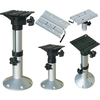 Loď NUTICHE Teleskopický a otočný podstavec z eloxovaného hliníku s plastovými podpěrami Varianta: podstavec 340 / 510mm