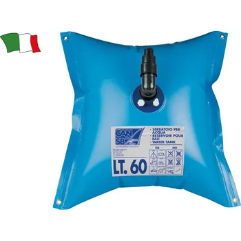 Člun NUTICHE Flexibilní nádrž na pitnou vodu čtvercová 60-150l s armatůrou Objem/Litry: 60L