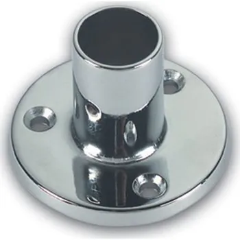 Člun NUTICHE Základna ROUND 90° chromová Průměr mm: 22mm