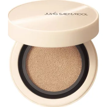 Make-up JUNG SAEM MOOL Skin Nuder Cover Layer Cushion hydratační make-up v houbičce + náhradní náplň odstín Medium Deep 2x14 g