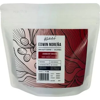 Káva KÁVOHOLIK Kolumbia, Edwin Norena, Cranberry, 200g