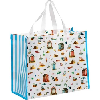 Nákupní taška Pobřeží - Prostorná ekologická taška s mořským motivem