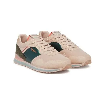 Dámské tenisky Sneakersy Pepe Jeans London Mix PLS40044 Růžová 37