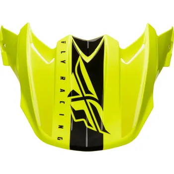 Helma na motorku kšilt pro přilbu F2, FLY RACING - USA (Hi-Vis/žlutá) 73-46254