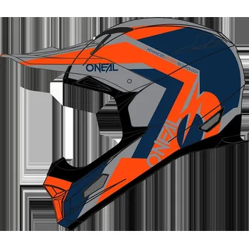 Cyklistická přilba Přilba O´Neal Fury HYBRID modrá/oranžová XS 2H957525