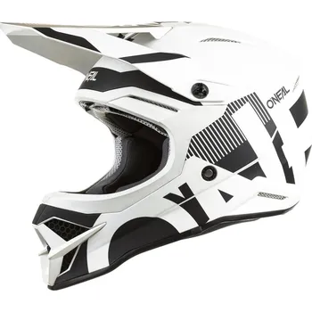 Helma na motorku Přilba O´Neal 3Series VERTICAL černá/bílá (Velikost: L) 0627-236