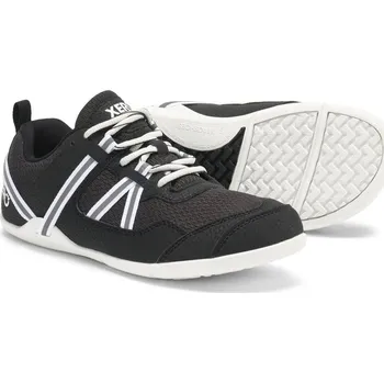 Dámská sportovní obuv Xero Prio dámské barefoot boty – běh, trénink, každodenní nošení Black White (Prio W) 37