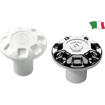 Člun NUTICHE Plastové hrdlo k nádrži šroubovací průměr 38mm chrom