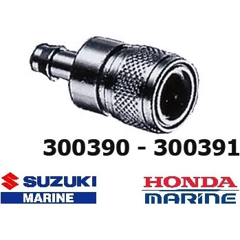 Loď NUTICHE Konektor palivový HONDA - SUZUKI na hadici k motoru