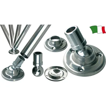 Člun NUTICHE Základna pro sloupky nerez s otočným kloubem Průměr mm: 22mm