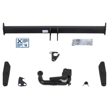 Tažné zařízení GDW tažné zařízení Odnímatelné včetně TowTec elektropřípojky 7pólové typová - VOLVO XC40