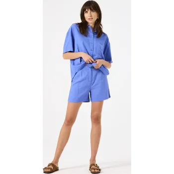 Dámské kraťasy GARCIA® DÁMSKÉ VISKOZOVÉ ŠORTKY - MODRÉ S