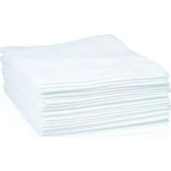 Utěrka Jednorázové chirurgické utěrky 70 x 40 cm bílá vlna - 20 ks