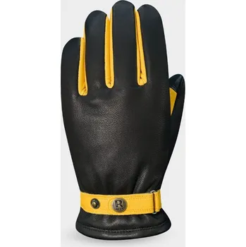 Moto rukavice rukavice LEGACY, RACER (černá/žlutá, vel. 2XL) (Velikost: XL) LEGACY-774