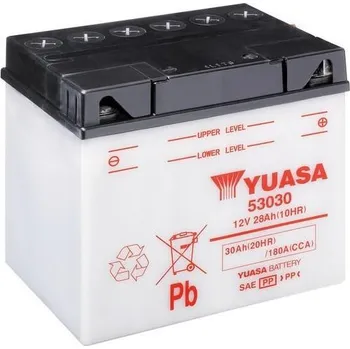Motobaterie Yumicron akumulátor vč. kyseliny YUASA 53030 101856