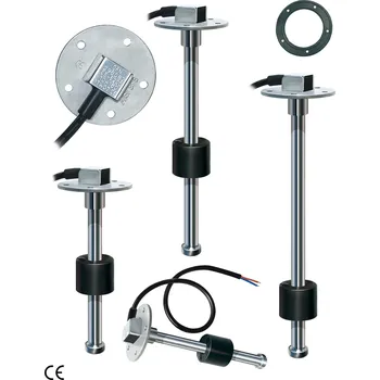 Palivová nádrž Nerezový snímač hladiny GFN kapaliny voda, palivo 240-33 Ohm délka: 150mm, Frekvence: 240-33 Ohm