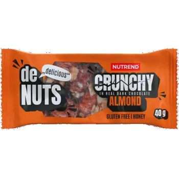 Nutrend Denuts Crunchy 40g Slané arašídy