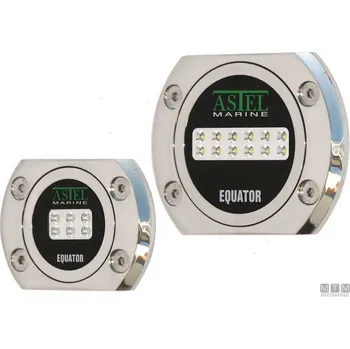 Bazénové osvětlení Podvodní Led světlo ASTEL MARINE STEEL Varianta: 99x69xH10-modré