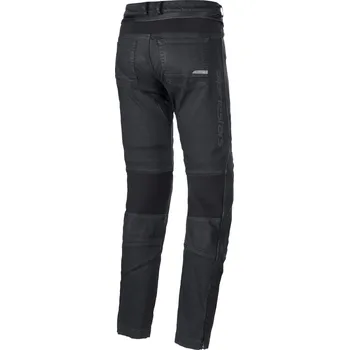 Moto kalhoty kalhoty, jeansy COMPASS PRO RIDING, ALPINESTARS (černá, vel. 40) (Velikost: 28) 3326822-10