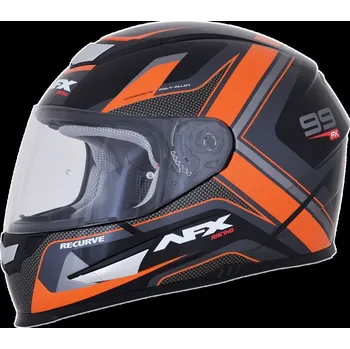 Helma na motorku AFX HELMA FX99 #4 BLK/ORG (0101-11108) (Velikost: L) 0101-11108
