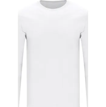 Pánské tričko Tričko s dlouhým rukávem Ideary - Bílá / M
