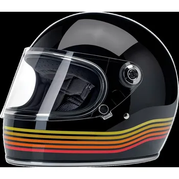 Helma na motorku BILTWELL HELMA GRINGOS GL/BK/S XS (1003-536-101) (Velikost: XS) 1003-536-101