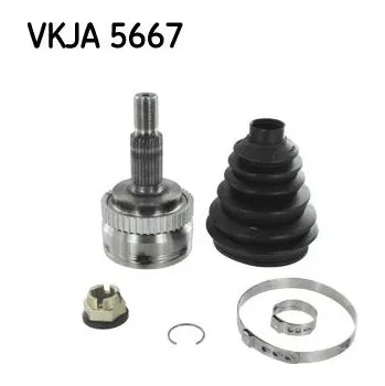 Hřídel nápravy Sada kloubů, hnací hřídel SKF VKJA 5667