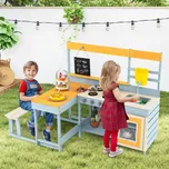 Costway Venkovní dětská kuchyňka s…