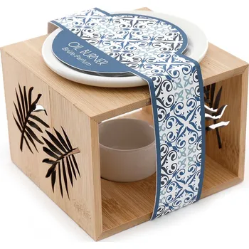 Aroma lampa Aromalampa Serenity bambusová - přírodní doplněk pro harmonii a klid