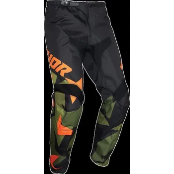 Moto kalhoty THOR KALHOTY SECTOR WARSHP GN/OR (2901-8852) (Velikost: 42) 2901-8852