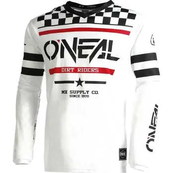 Moto dres Dres O´Neal Element SQUADRON bílá/černá (Velikost: S) E003-436