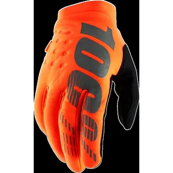 Moto rukavice 100% RUKAVICE BRISKER F OR/BK (10016-260-14) (Velikost: 2XL) 10016-260-14