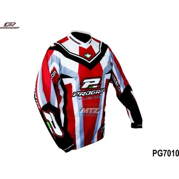 Moto dres Dres motokros PROGRIP 7010/11 - červený - velikost L PG7010/04-L
