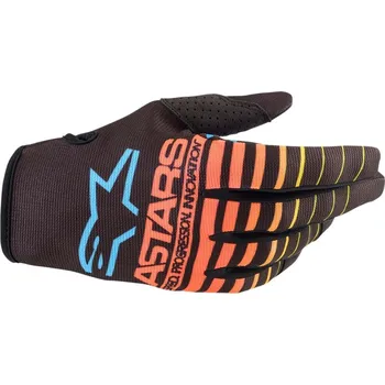 Moto rukavice ALPINESTARS(MX) RUKAVICE RADAR B/Y/CORAL M (3561822-1534-M) (Velikost: XL) 3561822-1534-2X