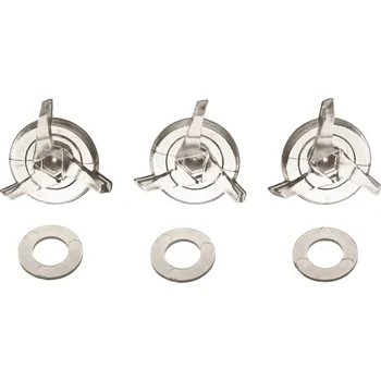 Motodoplněk šrouby kšiltu pro přilby AVIATOR/TWIST/TERMINATOR 2.1, 2.3, AIROH 6330