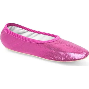 Dětská sálová obuv Rumpf,Gymnastické cvičky – barevné 1042, fuchsiová 34