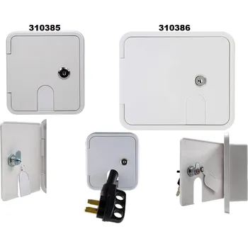 Dvířka pro psa NUTICHE Dvířka s průchodem pro kabely Rozměr: 151x166mm