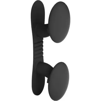 Nalepovací držák pro organizaci kabelů - černý