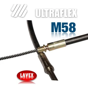 Lodní motor Ultraflex kabel řízení M58 Délka stopy/metry: 7 - 2,13