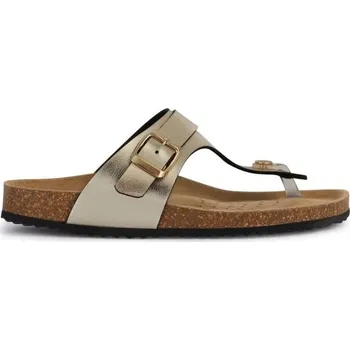 Dámské žabky Dámské žabky Geox D BRIONIA K 40 Zlatá, Hnědá