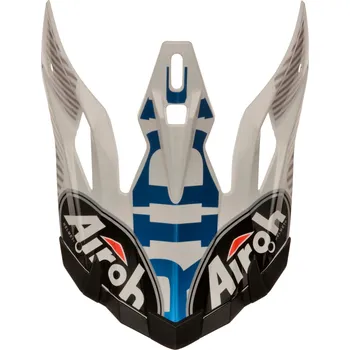 Helma na motorku náhradní kšilt pro přilby AVIATOR 2.3 Novak, AIROH (modrá) AV23N18F