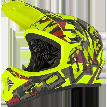 Cyklistická přilba Přilba O´Neal Backflip MUERTA žlutá/zelená (Velikost: M, Materiál: 100% Polykarbonat) 2H771348